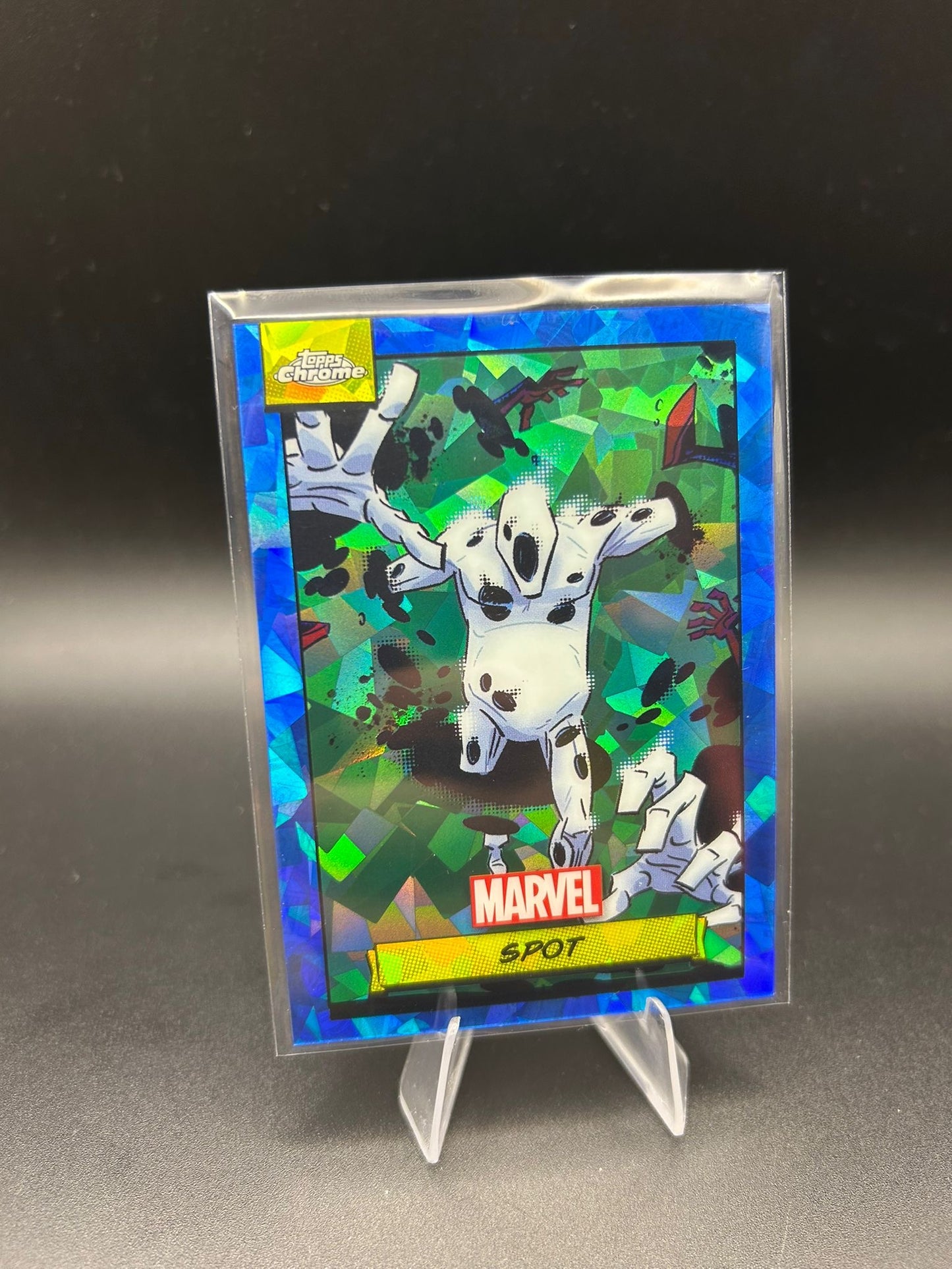 2024 Topps Chrome Marvel Spot Sapphire Base