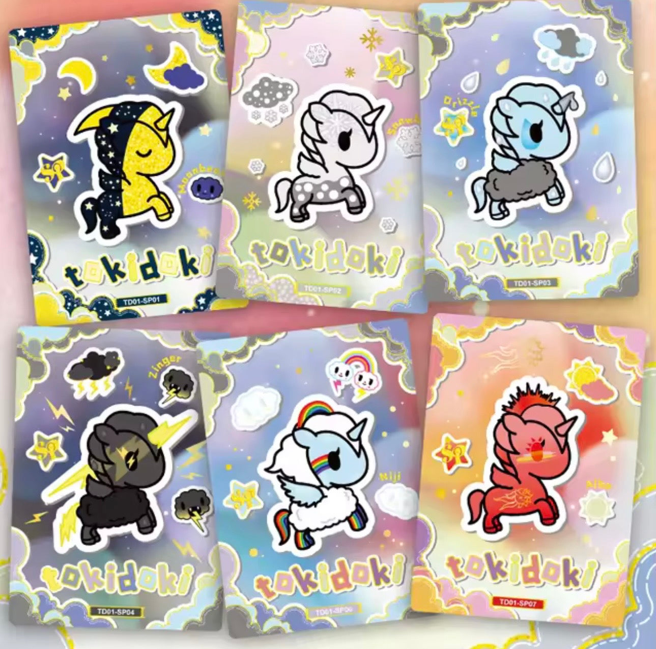 Tokidoki Time Travel Collectible Card Booster Pack