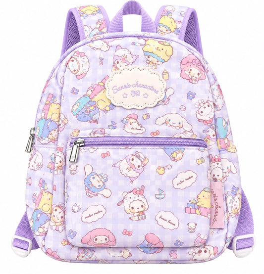 Purple Sanrio Costume Characters Japanese Sanrio Child Backpack Bag