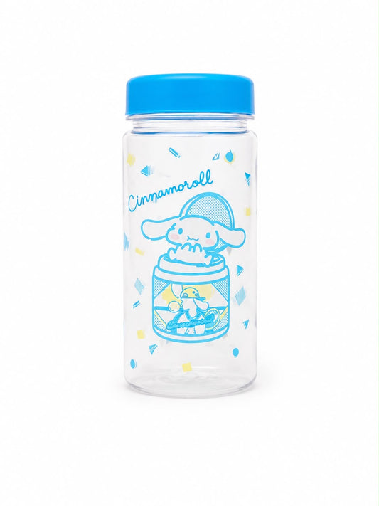 Cinnamoroll Big Jar Clear 350ml Screw Top Japanese Sanrio Bottle