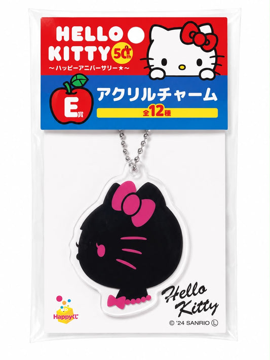 Hello KItty 50th Japanese Sanrio Acrylic Keychain