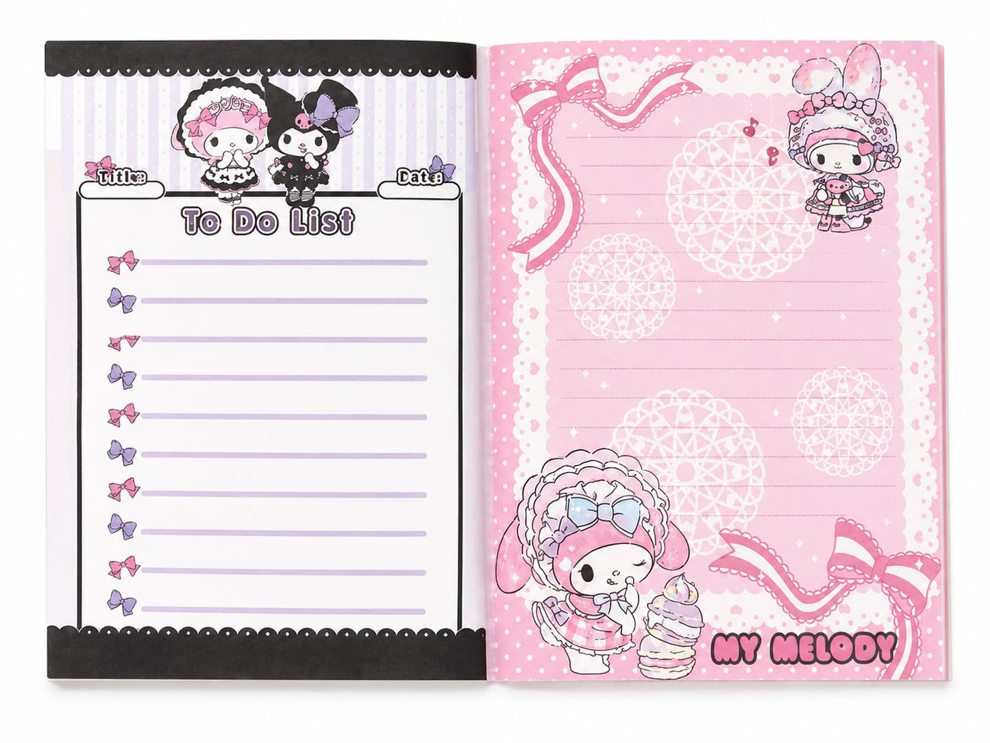 Strawberry News Hardback A5 Sanrio Notebook