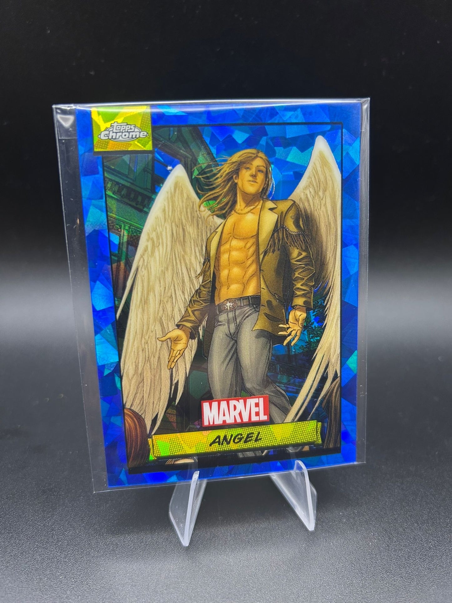 2024 Topps Chrome Marvel Angel Sapphire Base