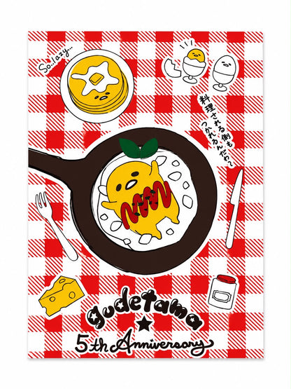 Gudetama Mini Notepad Japanese Sanrio