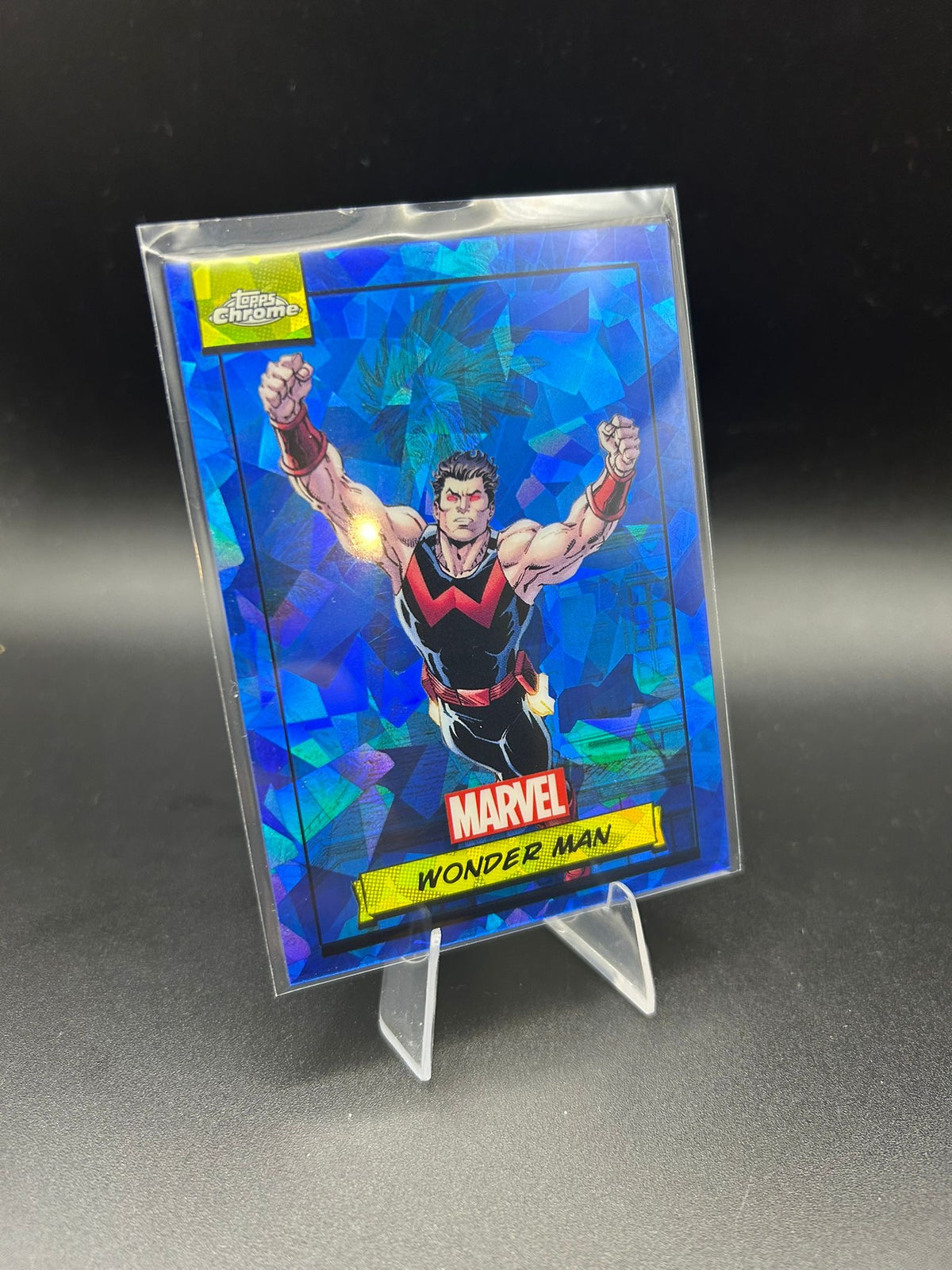 2024 Topps Chrome Marvel Wonder Man Sapphire Base