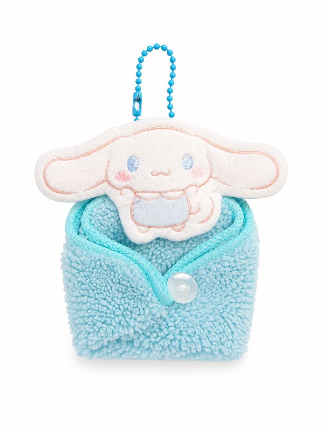 Cinnamoroll Mini Cleaning Cloth Japanese Sanrio Keychain