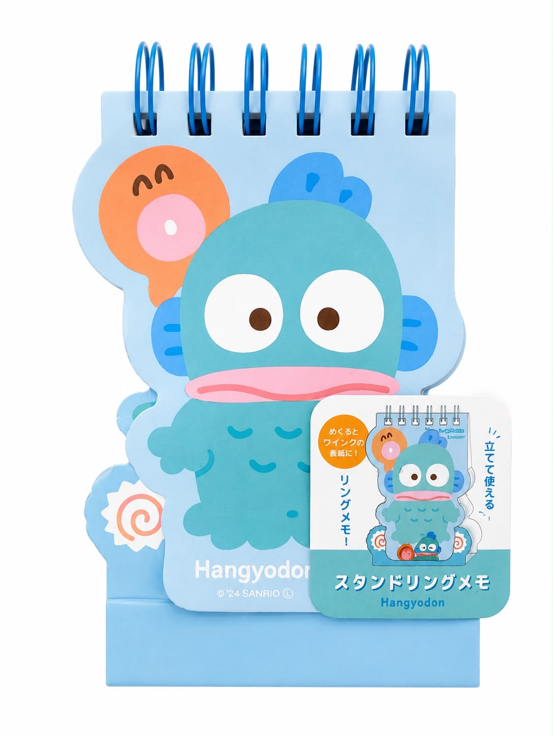 Hangyodon Mini Sanrio Desk Flip Notebook