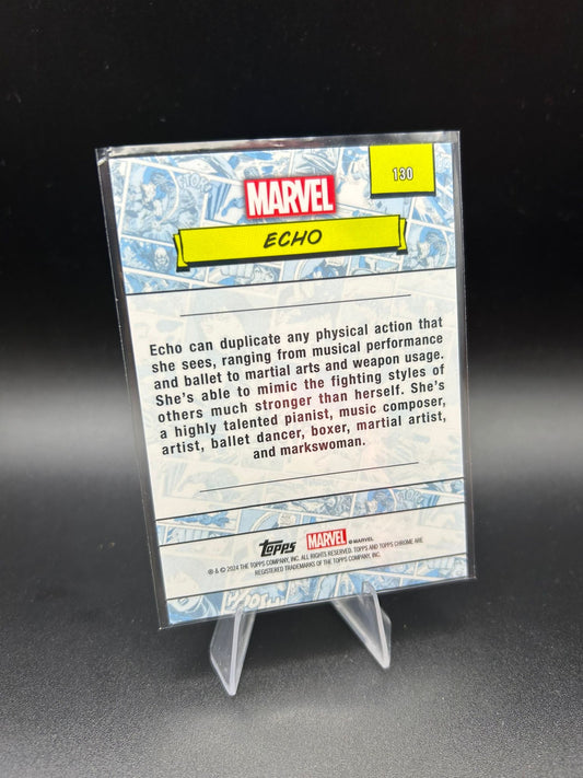 2024 Topps Chrome Marvel Echo Sapphire Base