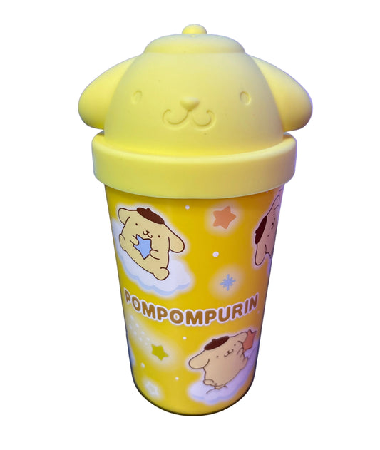 PomPomPurin 350ml Silicone Top Japanese Sanrio Tumbler