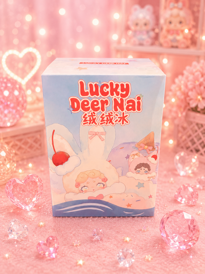 Lucky Deer Nai Fluffy Ice Cream Blind Box