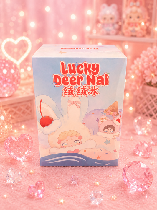 Lucky Deer Nai Fluffy Ice Cream Blind Box