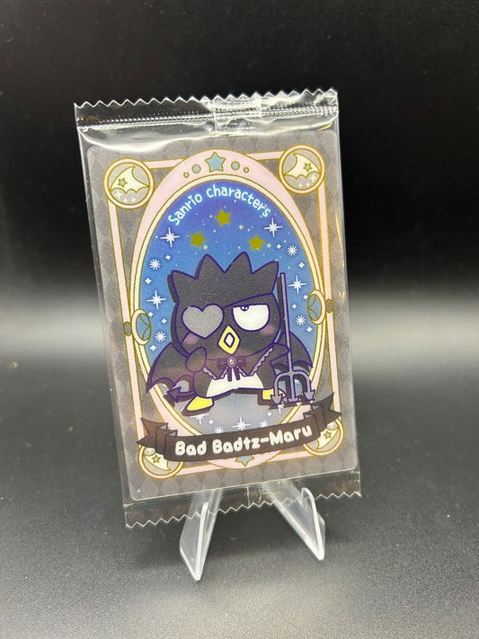 Halloween Bad Badtz Maru Japanese Sanrio Wafer Card