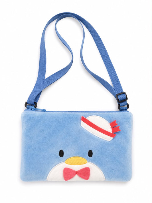 Tuxedo Sam Japanese Sanrio Plush Shoulder Crossbody Bag