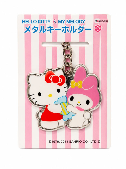 Hello Kitty x My Melody Candy Japanese Sanrio Keychain