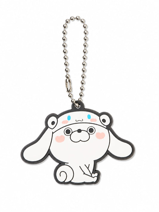 Cinnamoroll Derpster Dog Silicone Mini Japanese Sanrio Keychain