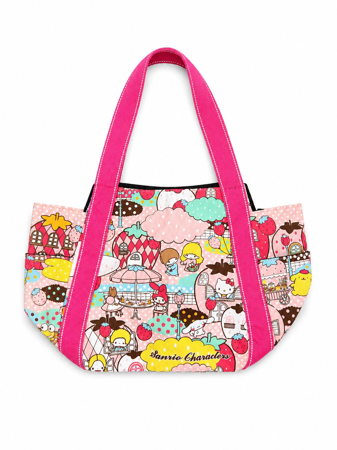 Sanrio Cafe Characters Canvas Japanese Sanrio Shoulder Bag