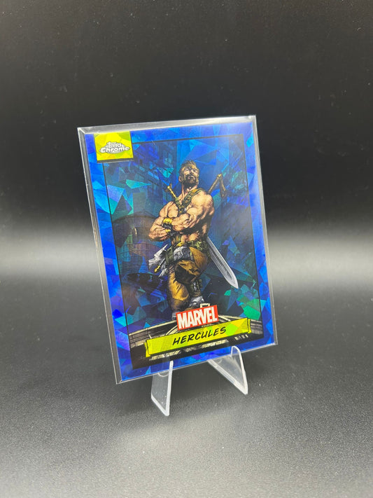 2024 Topps Chrome Marvel Hercules Sapphire Base
