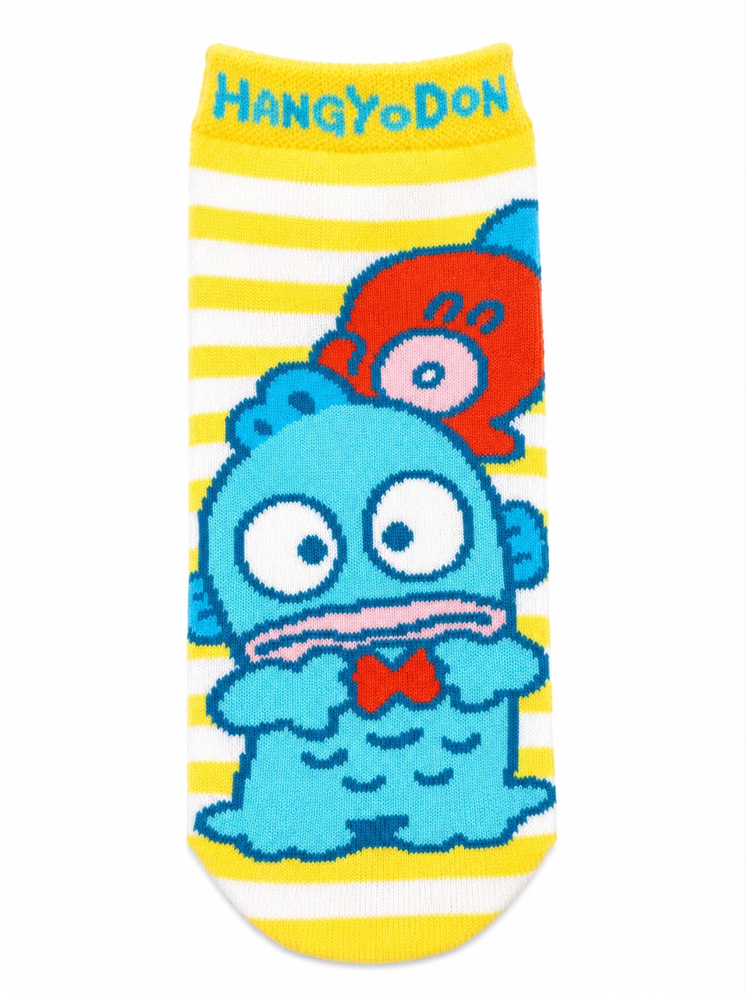 Hangyodon Yellow 22-24cm Japanese Sanrio Socks