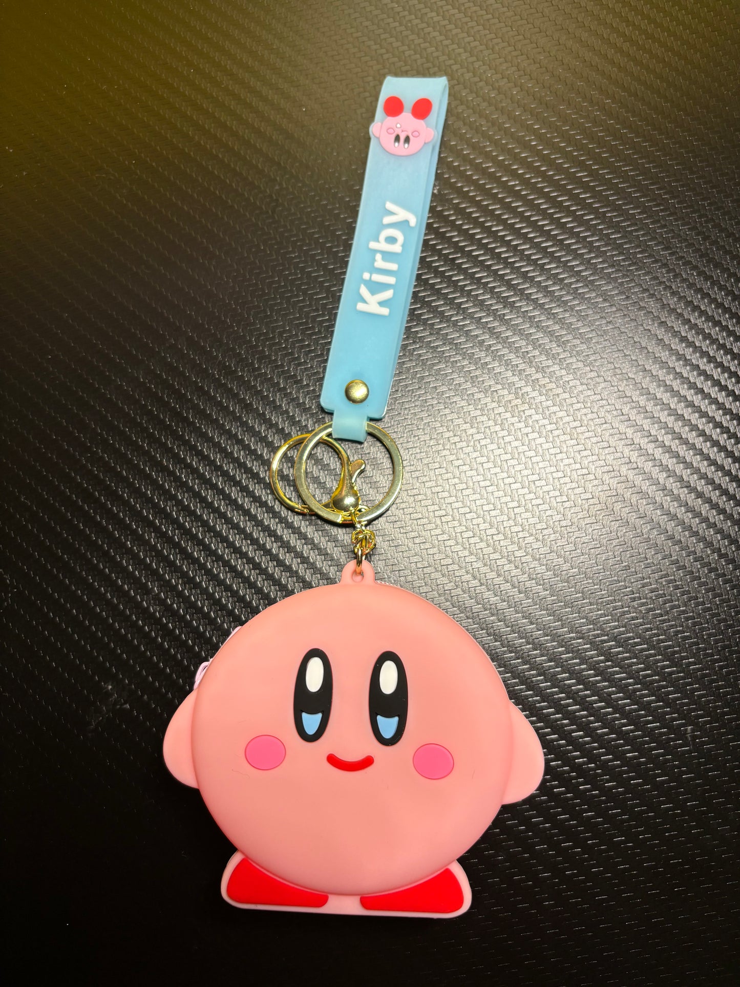 Character Silicone Purse Keychain