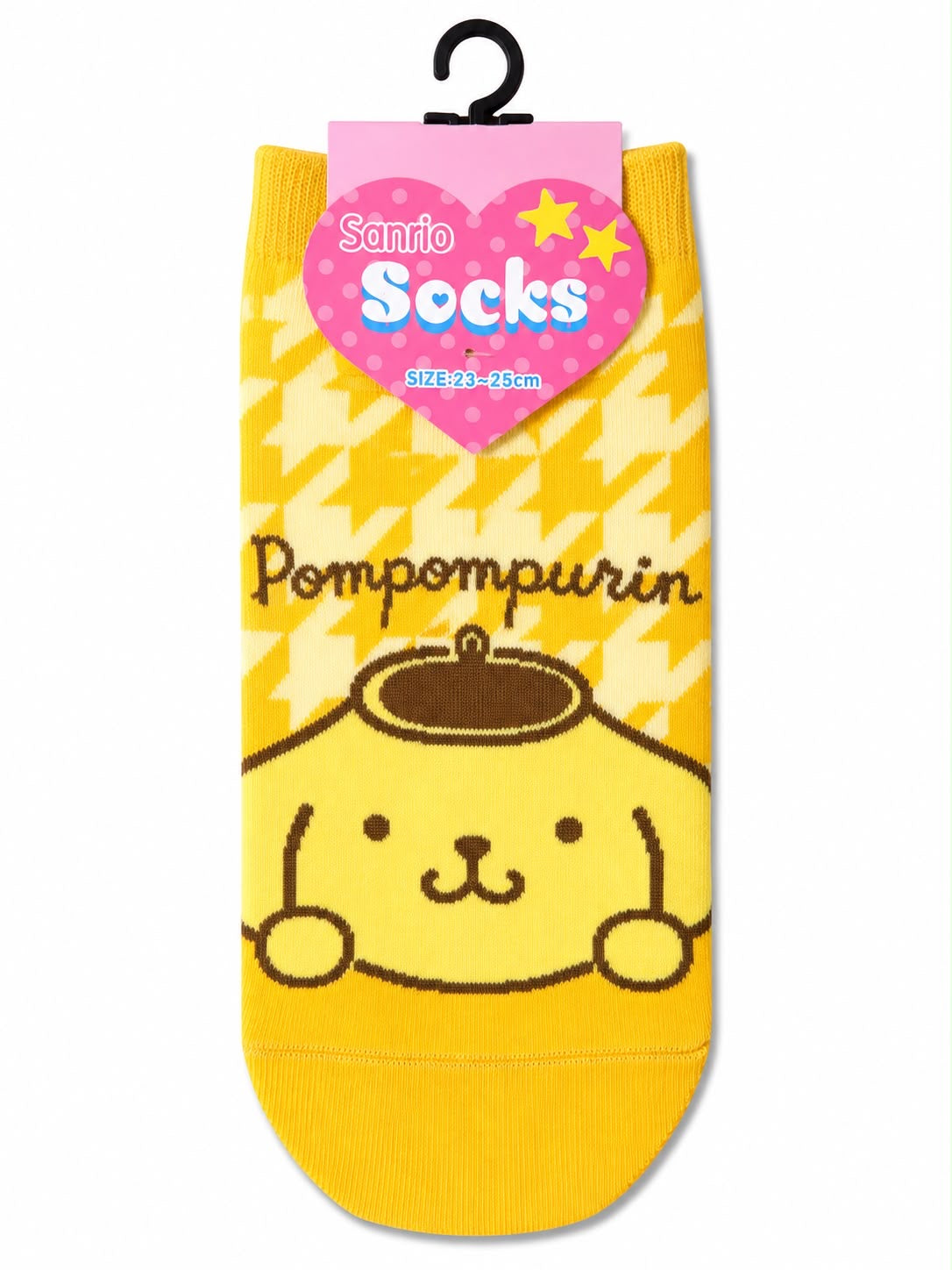 PomPomPurin Dogtooth 23-25cm Sanrio Socks