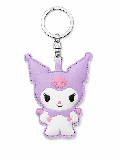 Kuromi Leatherette Sanrio Keychain