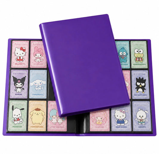 Purple Card Binder - 9pc Display & 360 Slots