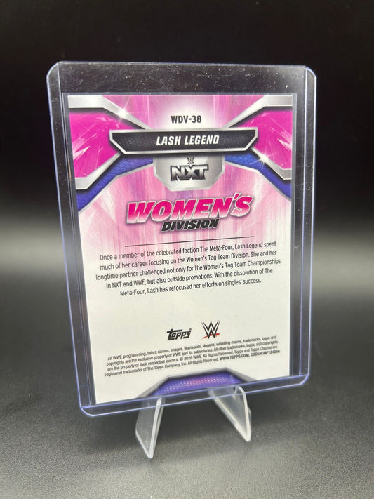 2026 WWE Topps Chrome Lash Legend Womens Division 1/50 Gold