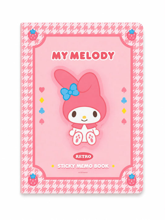 Melody Jumbo Post-It Sanrio Sticky Notes Book