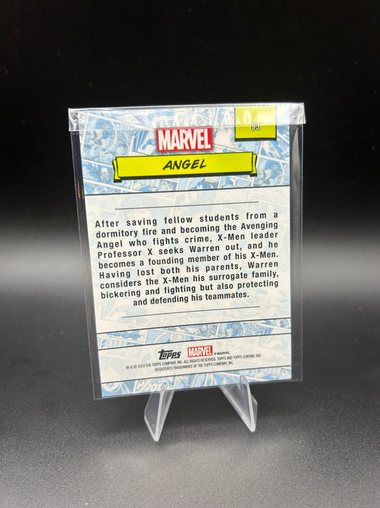 2024 Topps Chrome Marvel Angel Sapphire Base