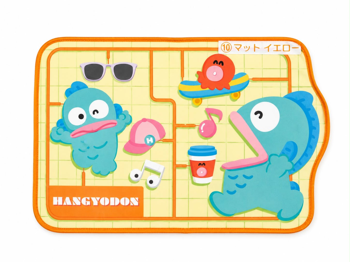 Hangyodon Model Anti-Slip Japanese Sanrio Floor Mat