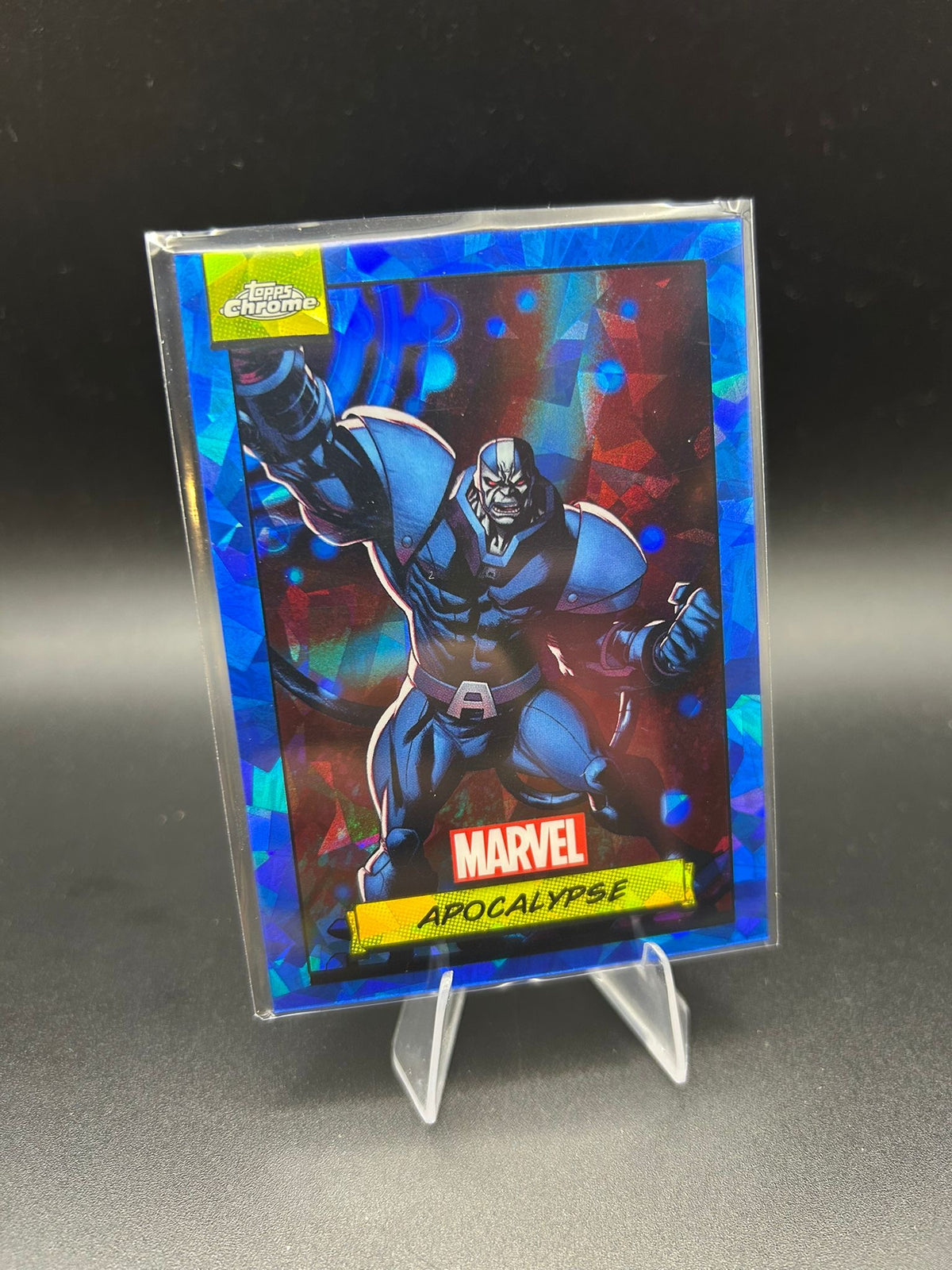 2024 Topps Chrome Marvel Apocalypse Sapphire Base