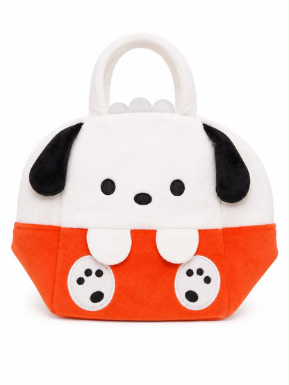 Pochacco Red Japanese Sanrio Plush Bag