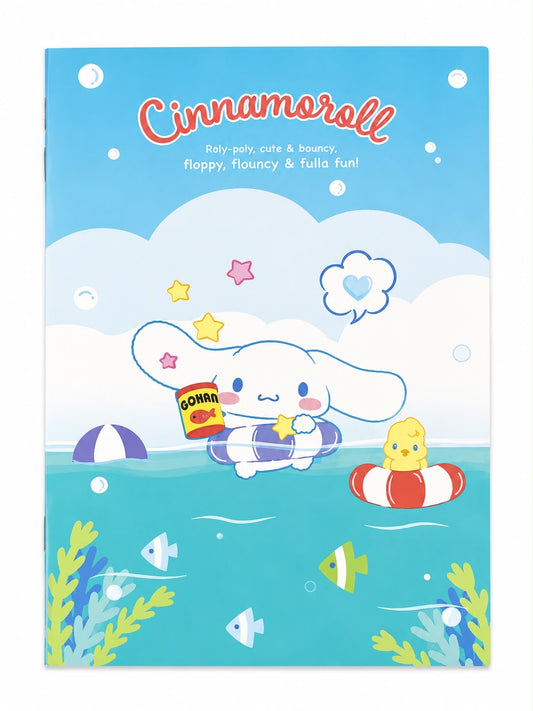 Summer Holiday Cinnamoroll B5 Sanrio Notebook