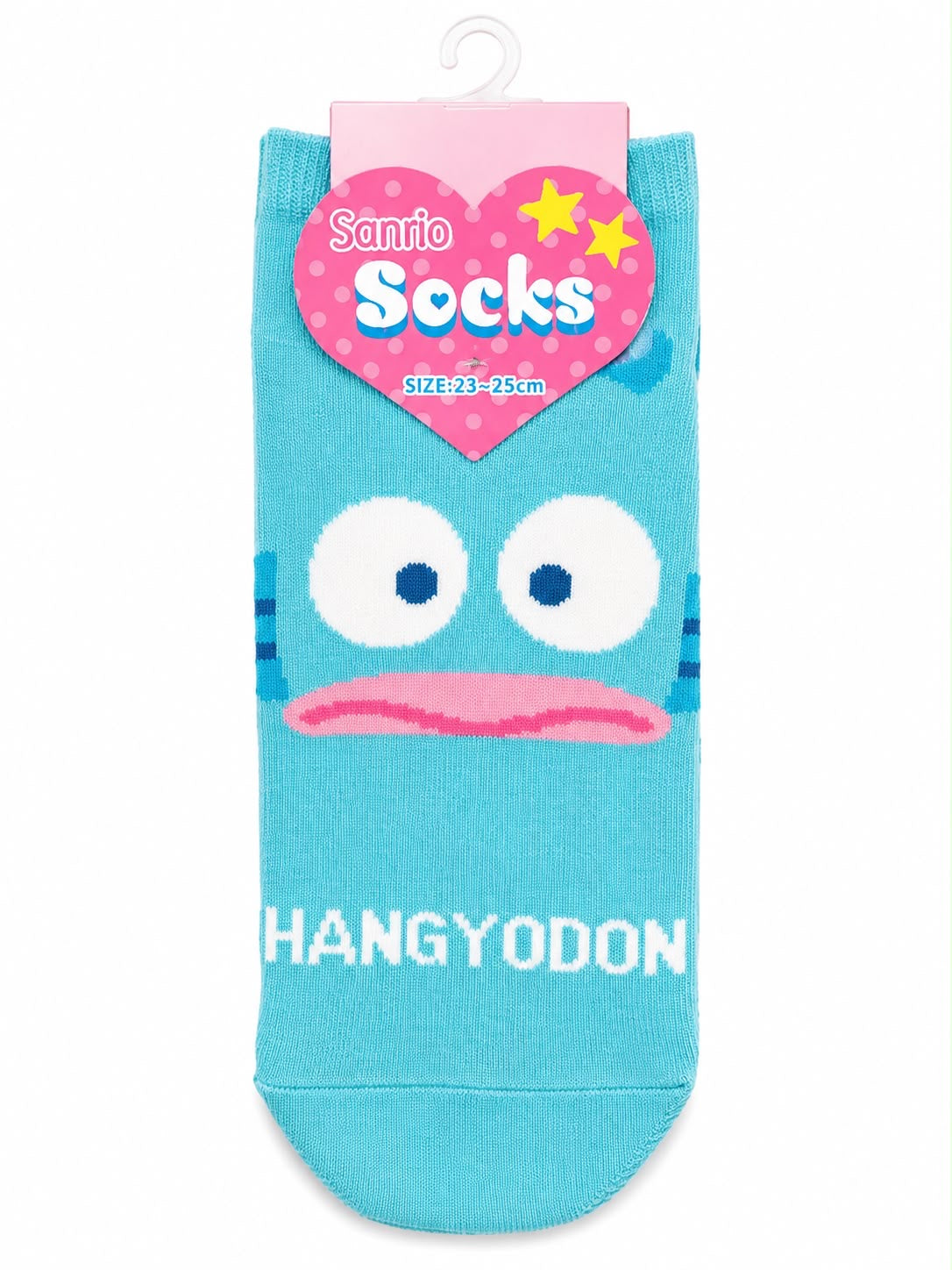 Hangyodon Green Face 23-25cm Sanrio Socks