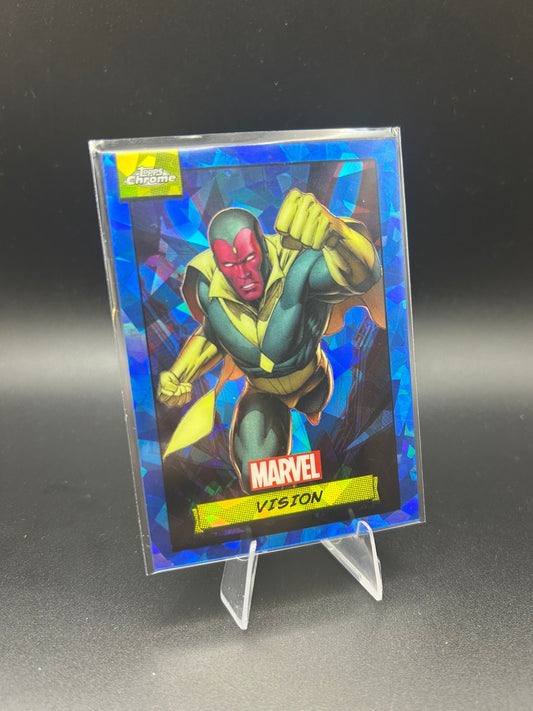 2024 Topps Chrome Marvel Vision Sapphire Base