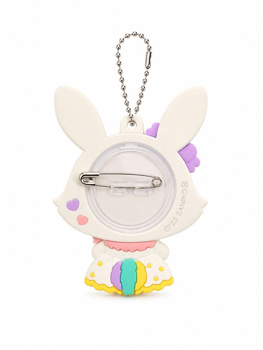 Wish Me Mell Mini Face Japanese Sanrio Keychain/Badge
