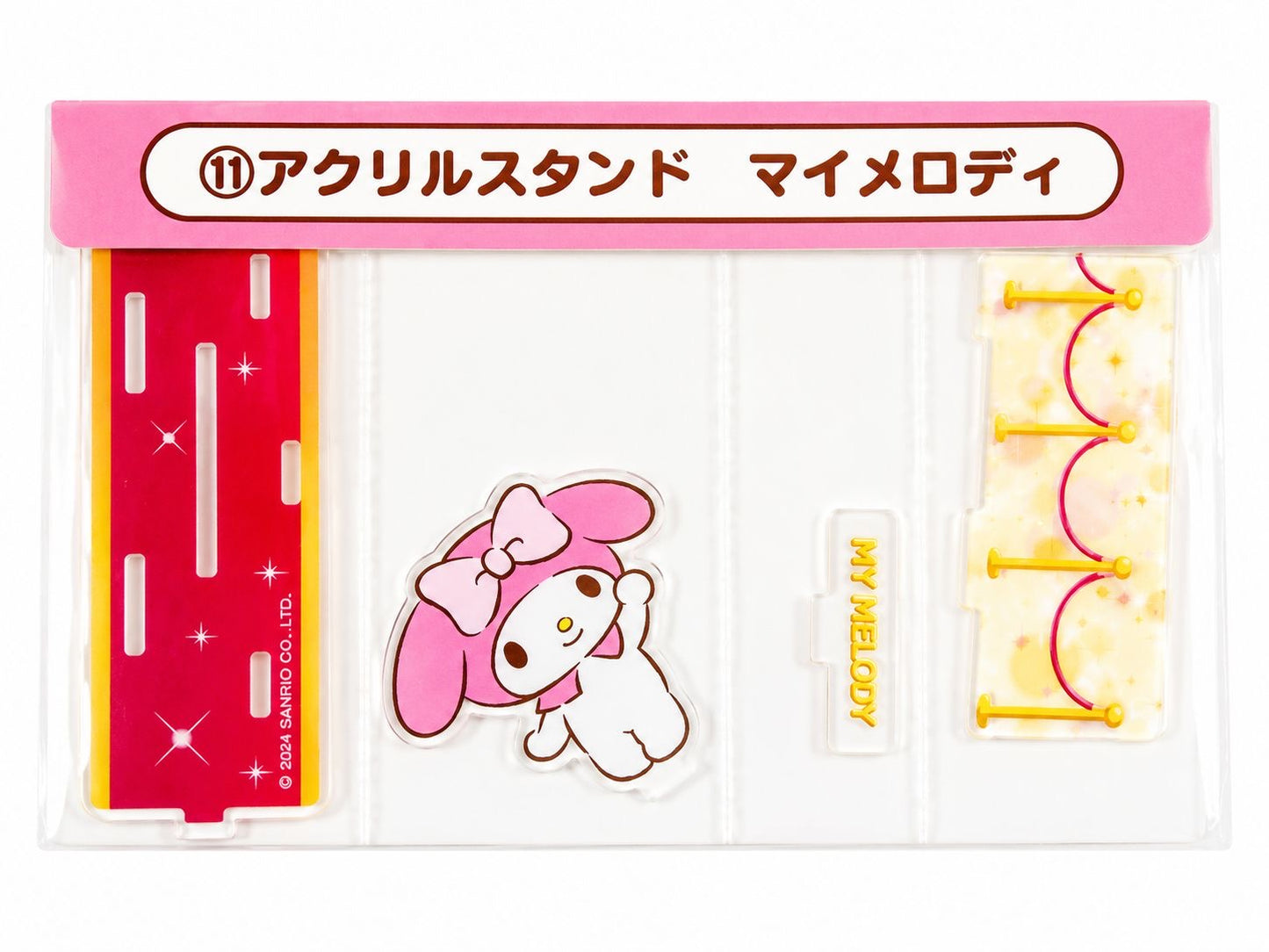 Red Carpet Melody Acrylic Display Japanese Sanrio