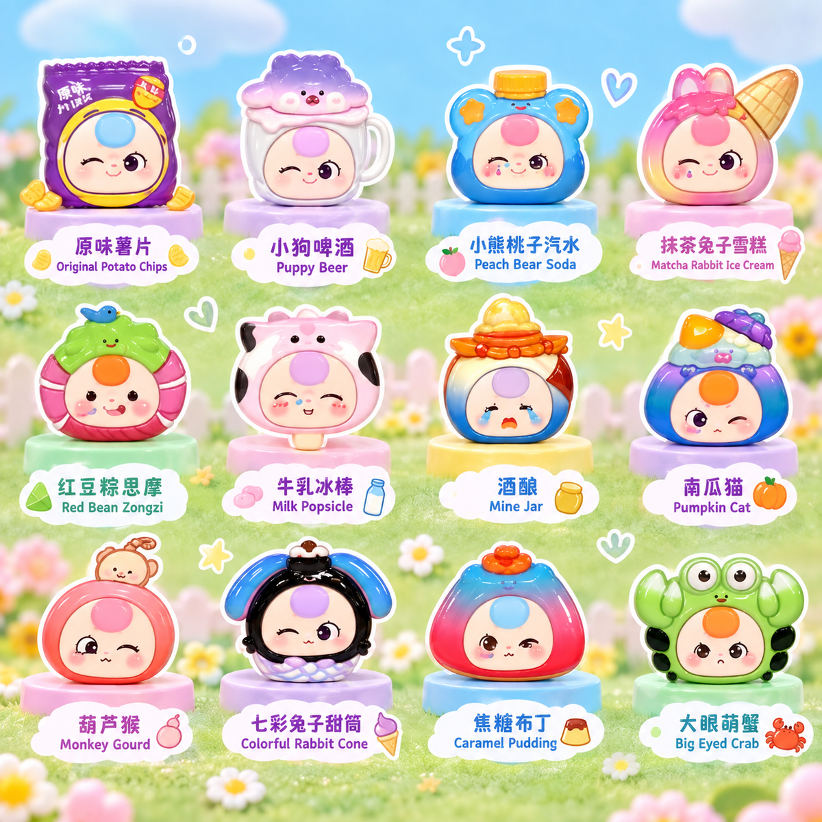 Baby Three Greedy Sweetie V2 Blind Box