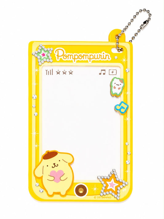 Cell Phone PomPomPurin Japanese Sanrio Card Toploader