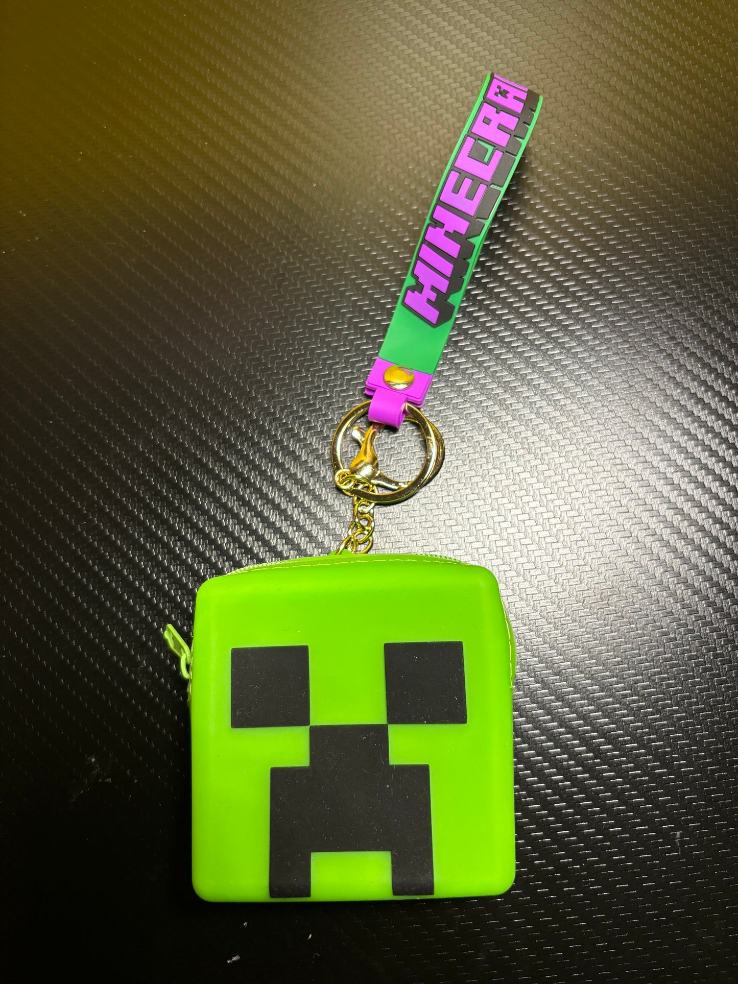 Character Silicone Purse Keychain