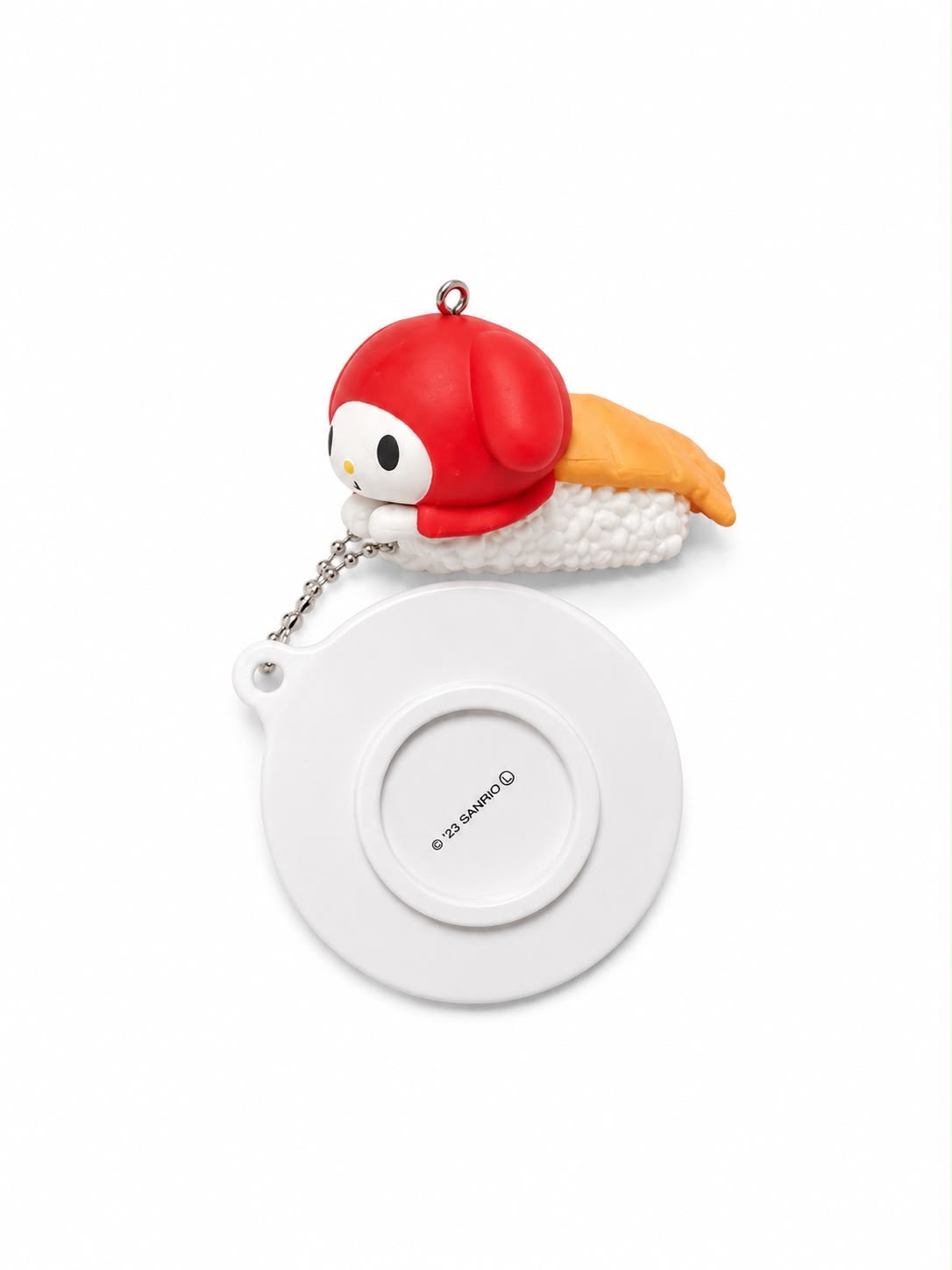 My Melody Sushi Plate Japanese Sanrio Keychain