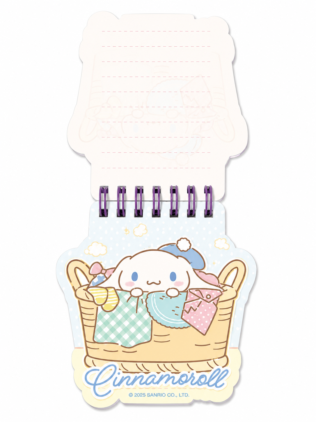 Cinnamoroll Sparkles Shaped Sanrio Notebook