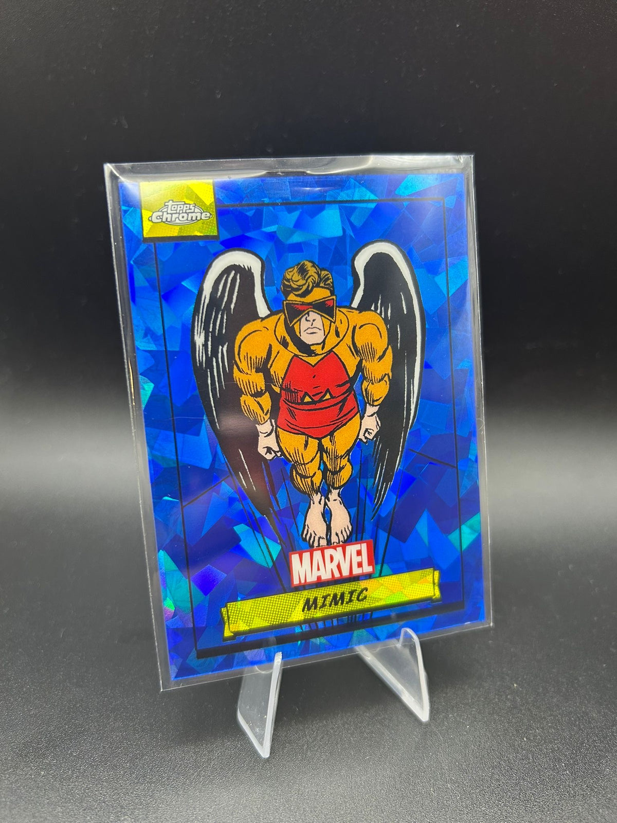 2024 Topps Chrome Marvel Mimic Sapphire Base