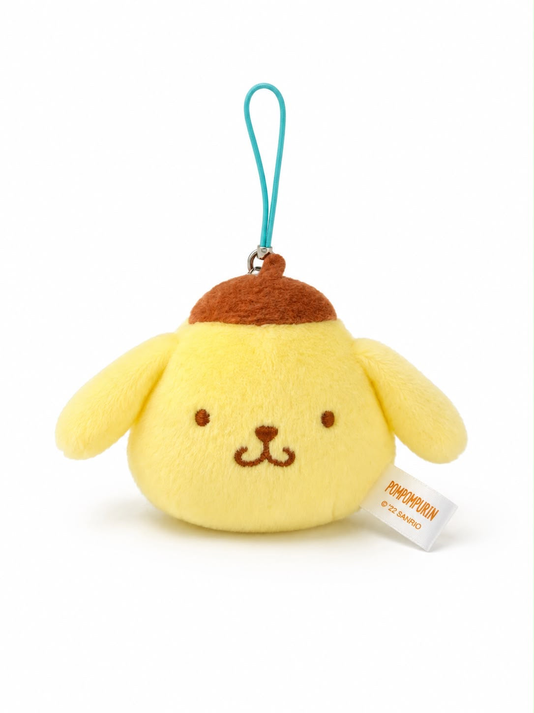 PomPomPurin Basic Mini Face Japanese Sanrio Plush Keychain