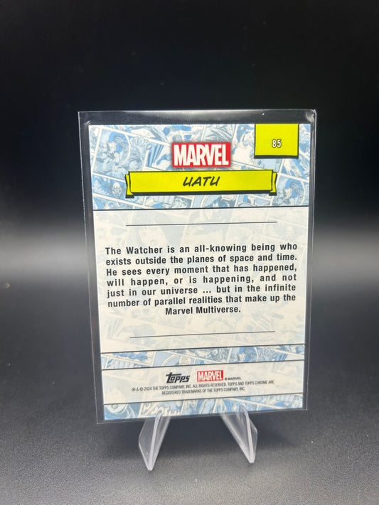 2024 Topps Chrome Marvel Uatu Sapphire Base