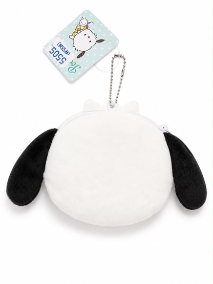 Pochacco Plush Pouch Japanese Sanrio Keychain