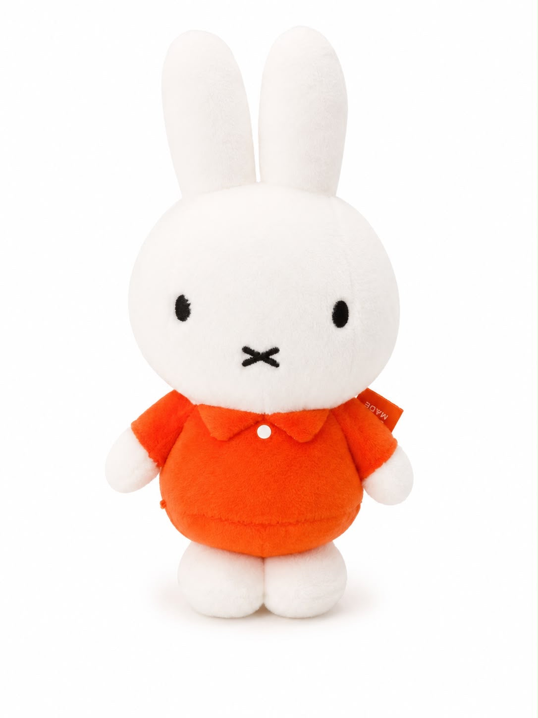 Miffy Orange Bunny Japanese Plush Keychain