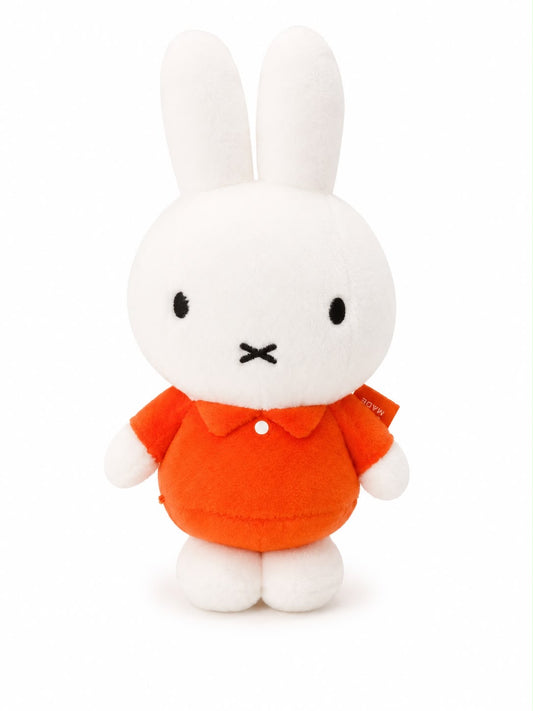 Miffy Orange Bunny Japanese Plush Keychain