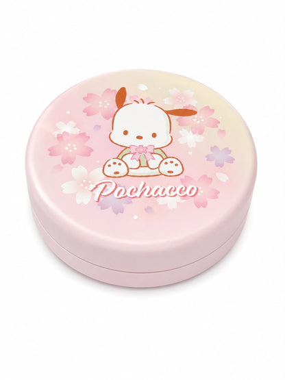 Pink Sakura Pochacco Mini Japanese Sanrio Storage Tin