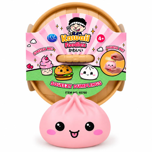 PINK Kawaii Foodiez Squeezy Dumpling